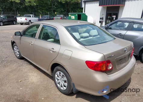 2009 Toyota Corolla Le z USA, uszkodzony, nr VIN 2T1BU40E69C094548